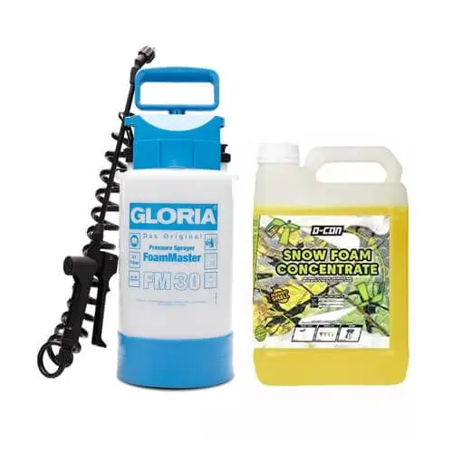 メンテナンス GLORIA FoamMaster FM30 GLORIA FOAMMASTER FM30 AND D CON SNOW FOAM CONCENTRATE SHAMPOO GALLON