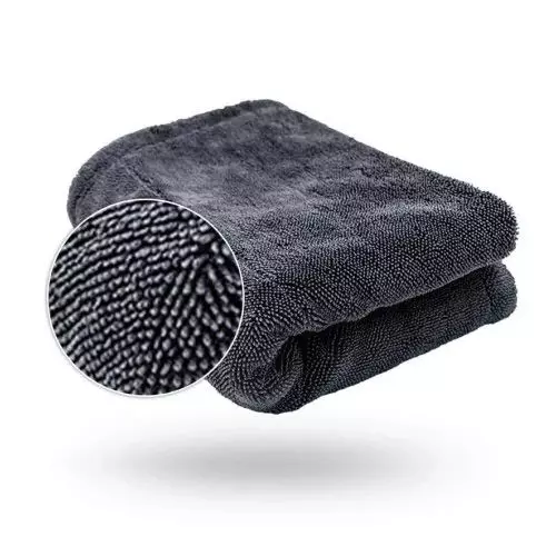 LIQUID ELEMENTS BLACK HOLE XL PREMIUM MICROFIBER CAR DRYING TOWEL 80 X 50 CM