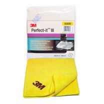 3M 50400 HIGH PERFORMANCE MICROFIBER CLEANING TOWEL ULTRAFINA YELLOW 32 X 36 CM