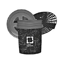 LIQUID ELEMENTS CARBON BUCKET 20L INCL GRIT GUARD AND SEAL COVER