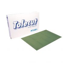 KOVAX TOLECUT GREEN 2000 GRIT SANDPAPER 70 X 114MM SHEETS 25 PACK