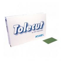KOVAX TOLECUT GREEN 2000 GRIT SANDPAPER 1/8 25 PACK
