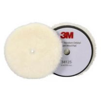 carcare24.eu 34125 3m wool polishing pad medium 150mm 2 pieces