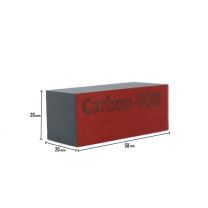 INP CARBON CHARCOAL SAND BLOCK RED P800