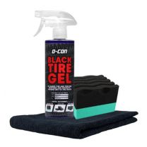 carcare24.eu D_KIT_5 d con black tires kit 3 items