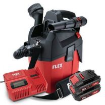 CarCare24.eu FLEX_VC6_KIT_1 Chemical Guys Flex VC L MC 18.0 Compact Battery Vacuum Cleaner 2.5AH Kit