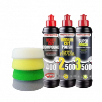 carcare24.eu menzerna polishes 250ml and d con delta pro pads 80mm kit
