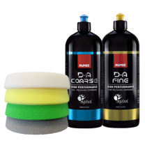 RUPES POLISHES 1L AND D CON DELTA PRO PADS 125MM KIT