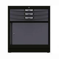 Carcare24.eu MST341031 BOXO WALL CABINET WITH 3 DRAWERS AND ONE DOOR