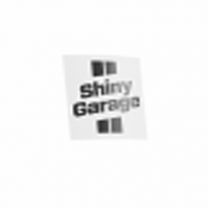 SHINY GARAGE BLACK STICKER