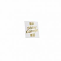 SHINY GARAGE GOLD STICKER