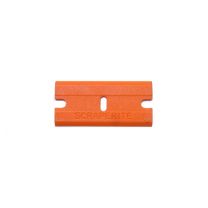 carcare24.eu SRS100GPO d con plastic glass scraper blade orange 100 pieces