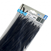 D CON PRO PLUS TIE RIPS CABLE TIES BLACK 200X4,5MM 100 PCS