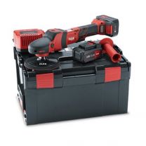 FLEX PE 150 CORDLESS ROTARY POLISHER 18.0 EC 5.0 SET