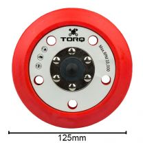 CarCare24.eu BUFLC_201 Torq R5 Dual Action Red Backing 5Inch 125MM