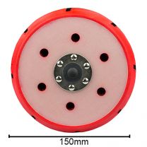 CarCare24.eu BUFLC_202 Torq R5 Dual Action Red Backing Plate 6 Inch 150mm
