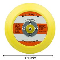 CHEMICAL GUYS BUFLC_BP_DA_6.1 FLEXIBLE BACKING PLATE FOR DUAL ACTION POLISHER 6"