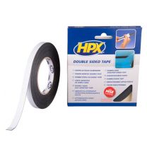 HPX DOUBLE SIDED FOAM TAPE 2400 BLACK 12MM X 10M