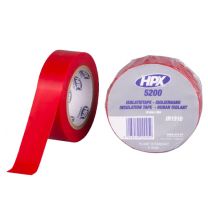 HPX PVC INSULATION TAPE 5200 RED 19MM X 10M