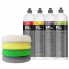 KOCH CHEMIE POLISHES 1L AND D CON DELTA PRO PADS 125MM KIT