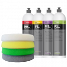 KOCH CHEMIE POLISHES 1L AND D CON DELTA PRO PADS 150MM KIT