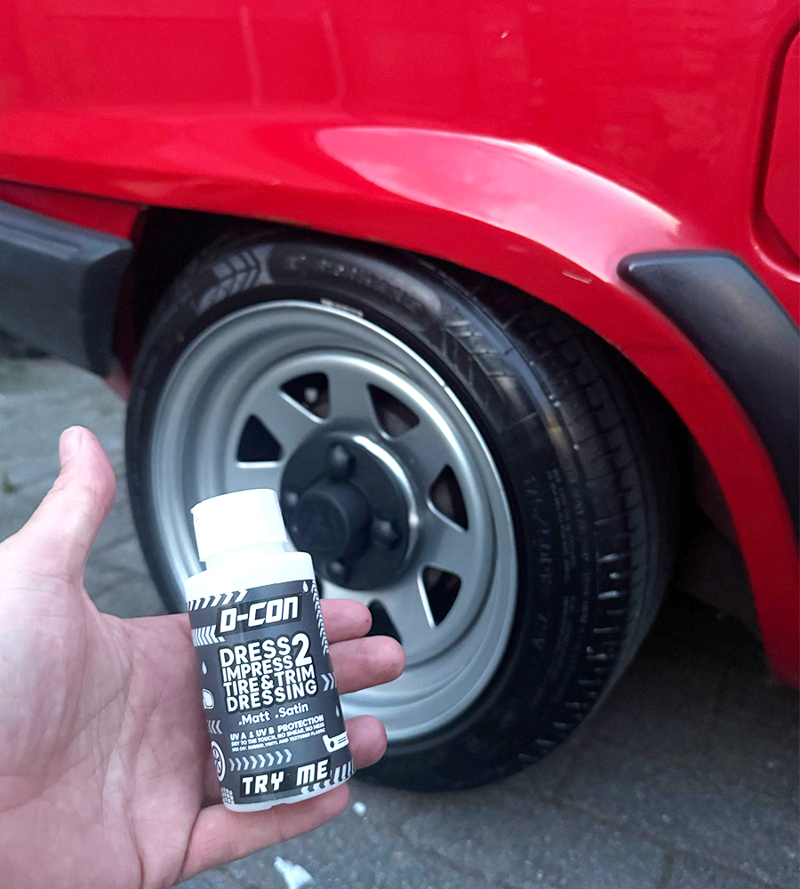 D CON DRESS 2 IMPRESS TIRE AND TRIM DRESSING 500ML D CON DRESS 2 IMPRESS TIRE AND TRIM DRESSING 500ML