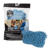 Cleaning Sponge Wash Mitt for Auto and Home Kitchen Care Blue Terunat Chenille Microfiber Car Wash Sponge Towel Kit 2 Pack Wash Sponges + 1 Pack Towel Absorbent,Soft,Scratch Free 